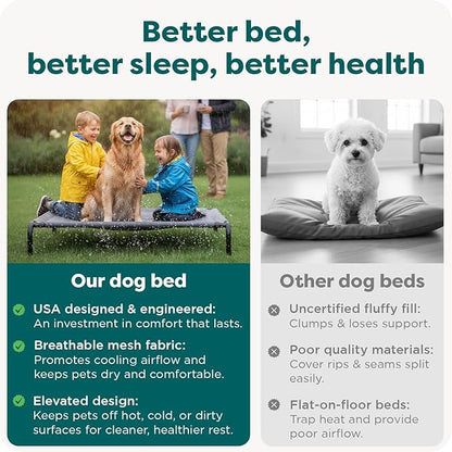 FurHaven Elevated Dog Bed, Cooling Raised Pet Cot - Image 7