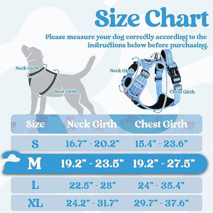 rabbitgoo Dog Harness Medium Sized, No Pull Easy On & Off - Image 2