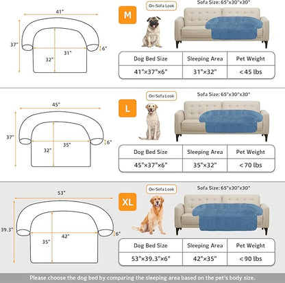 GGIB Calming Dog Bed Fluffy Plush Dog Mat - Image 5