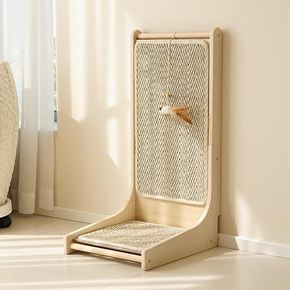 PETKARAY Cat Scratcher, Sisal Cat Scratch Pad, L Shape Scratching Board - Image 7