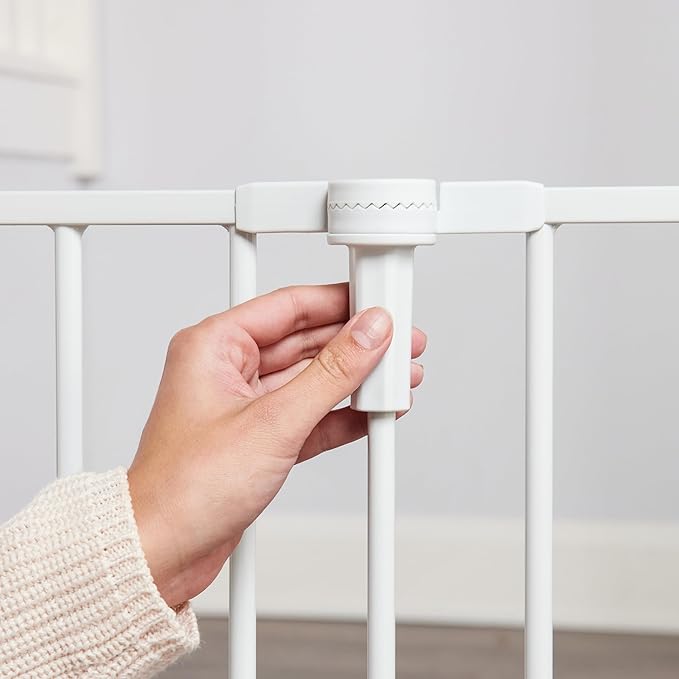 Regalo Safety 144" Super Wide Baby Gate & Play Yard, 2-in-1 Adjustable 6-Panel - Image 6
