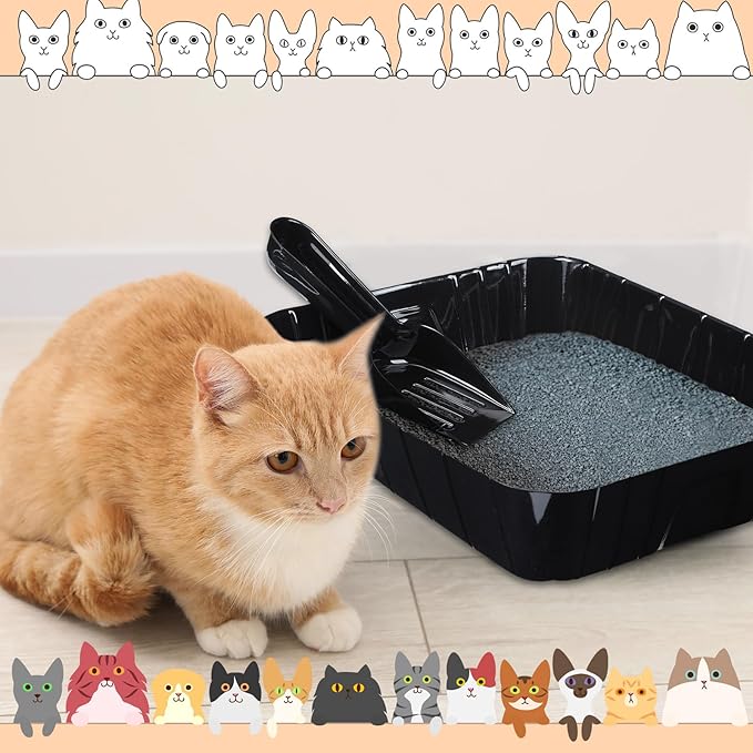 Bokon 50 Pcs 25 Set Disposable Litter Boxes - Image 4