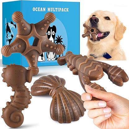 PETSTA Dog Chew Toys for Aggressive Chewers, Durable Dog Toys for Large Dogs by PETSTA