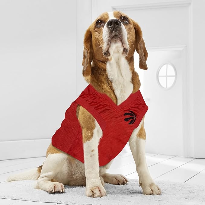 Pets First NBA Toronto Raptors Dog Jersey, Medium - Image 8