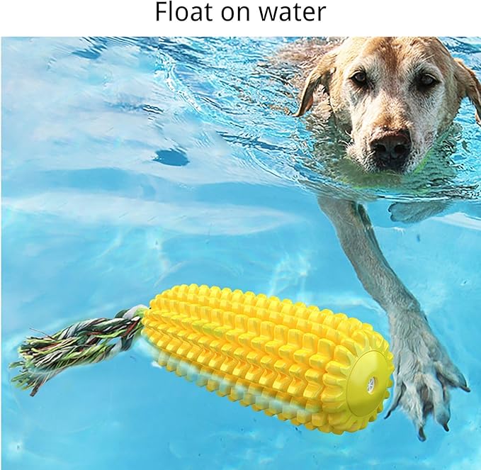 Dog Chew Toys for Aggressive Chewers, Corn Interactive Squeaky Dog Toys for - Image 5