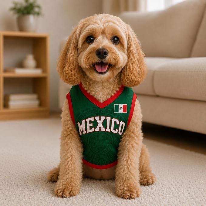 V-DECORPARKS Dog Jersey Custom Name Number, Pets Soccer Jersey - Image 3
