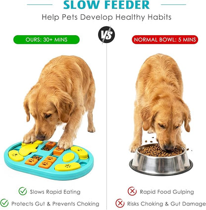 Dog Puzzle Toy, Interactive Treat Puzzle - Image 3