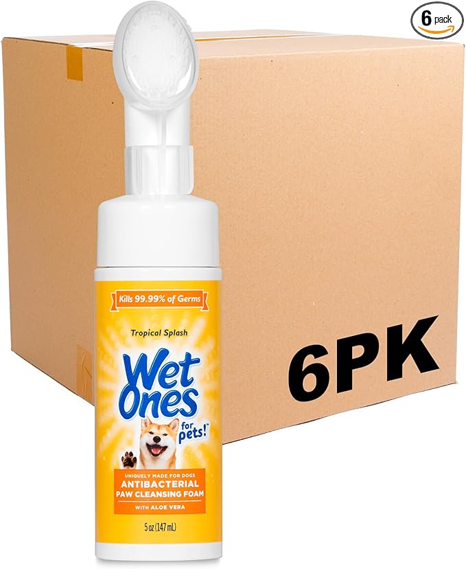 Wet Ones for Pets Antibacterial Dog Paw Cleaner by WetOnes