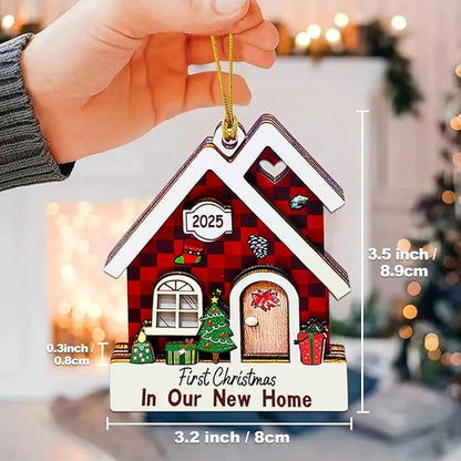 First Christmas in Our New Home Ornament 2025, House Ornaments - Image 4