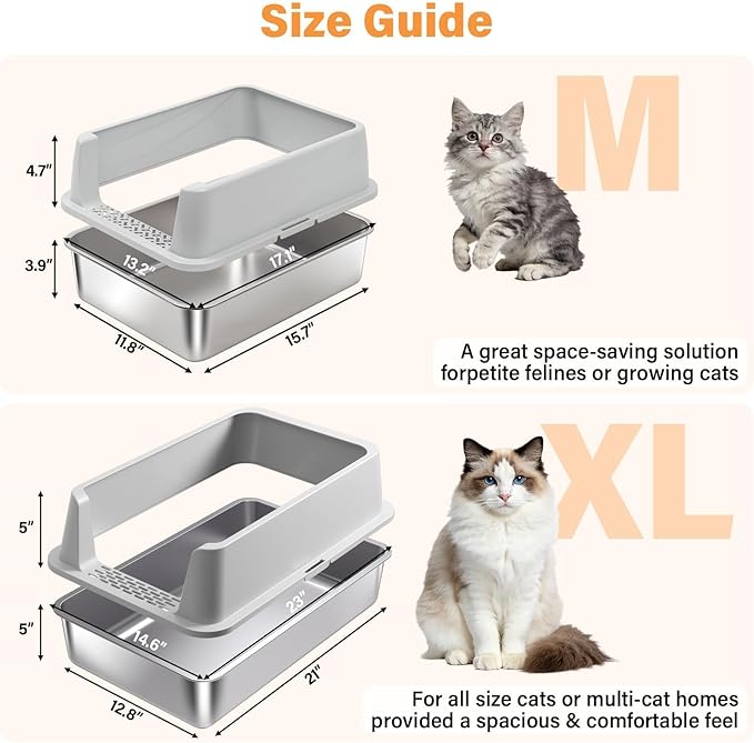 Stainless Steel Litter Box - Image 4
