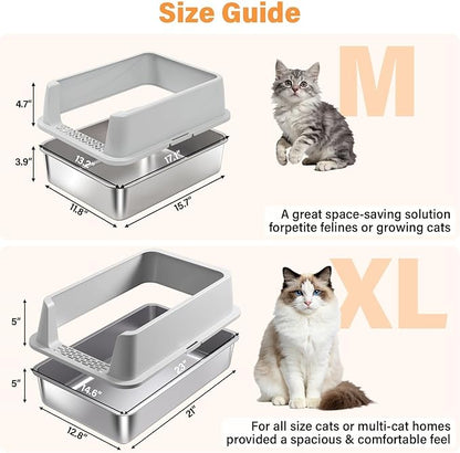 Stainless Steel Litter Box - Image 4
