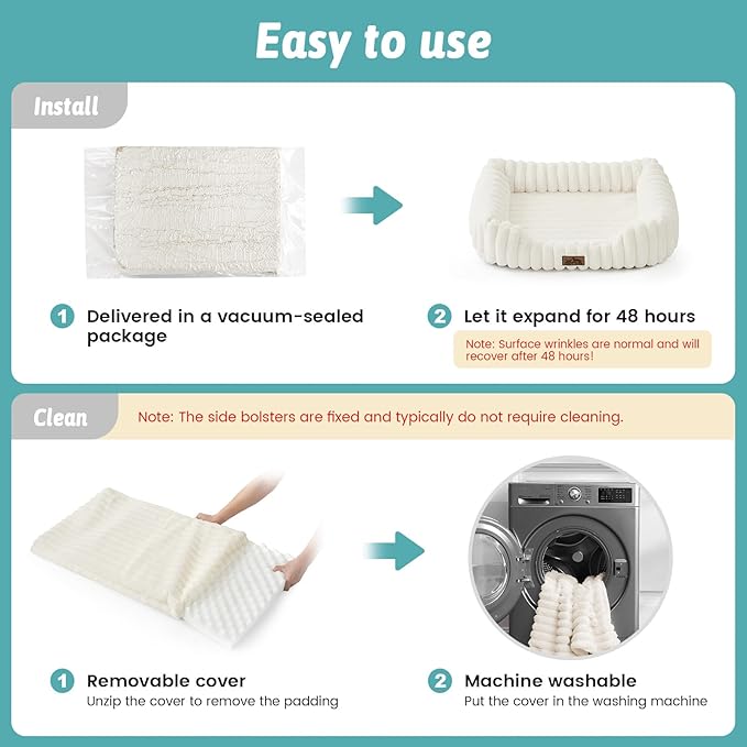 Orthopedic Dog Bed for Small Dogs & Cats - Image 5