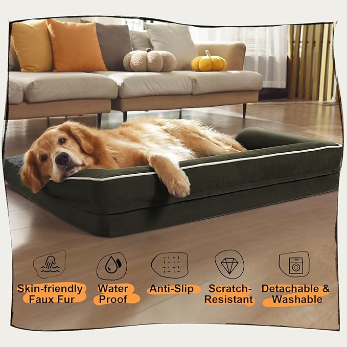 Extra Large Dog Bed-Orthopedic Waterproof XL Dog Bed - Image 6