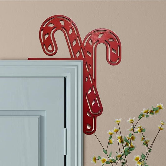 Christmas Door Topper Holiday Home Decor Funny Snowman Santa Claus Top Door by Unknown