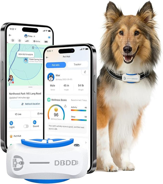 DBDD Smart GPS Tracker for Dogs by DBDD