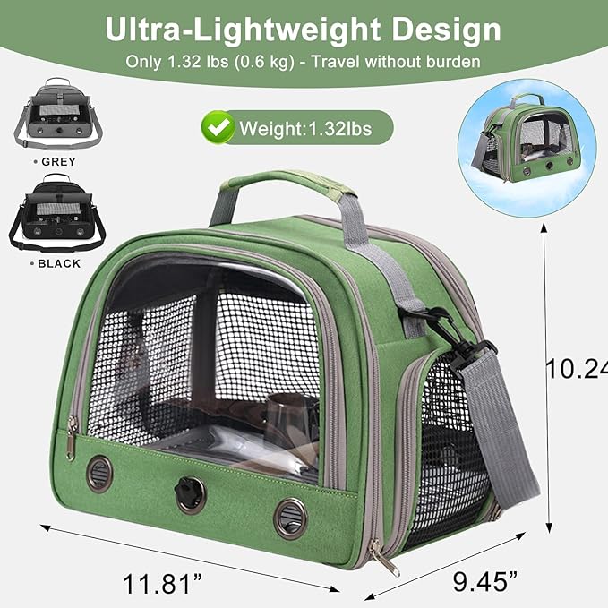 Bird Carrier, Lightweight Breathable Bird Backpack, Portable Wild Bird Carrier - Image 2