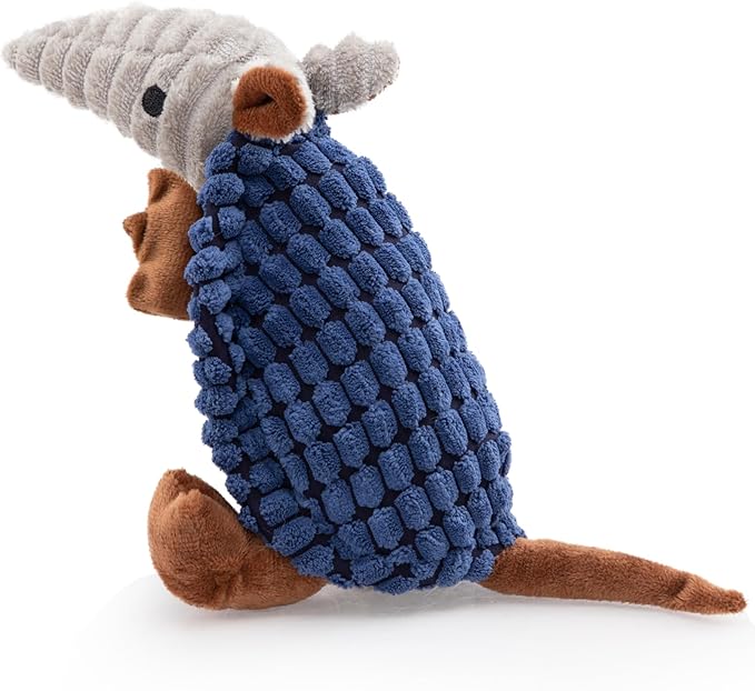 Hollypet Plush Dog Squeaky Toy Stuffed Armadillo Animal Pet Puppy Chew Toys by Hollypet