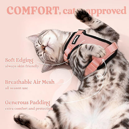 rabbitgoo Cat Harness and Leash Set, Escape Proof Vest Harness - Image 4