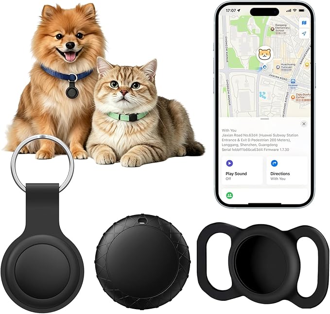GPS Tracker for Dogs/Cats, Smart Collar by Etayreah