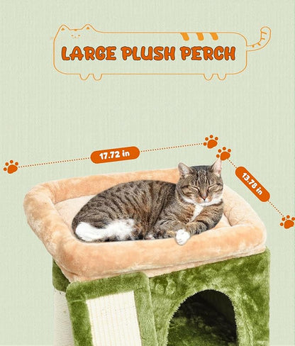 SYANDLVY Small Cat Tree for Indoor Cats, Cat Tower - Image 4