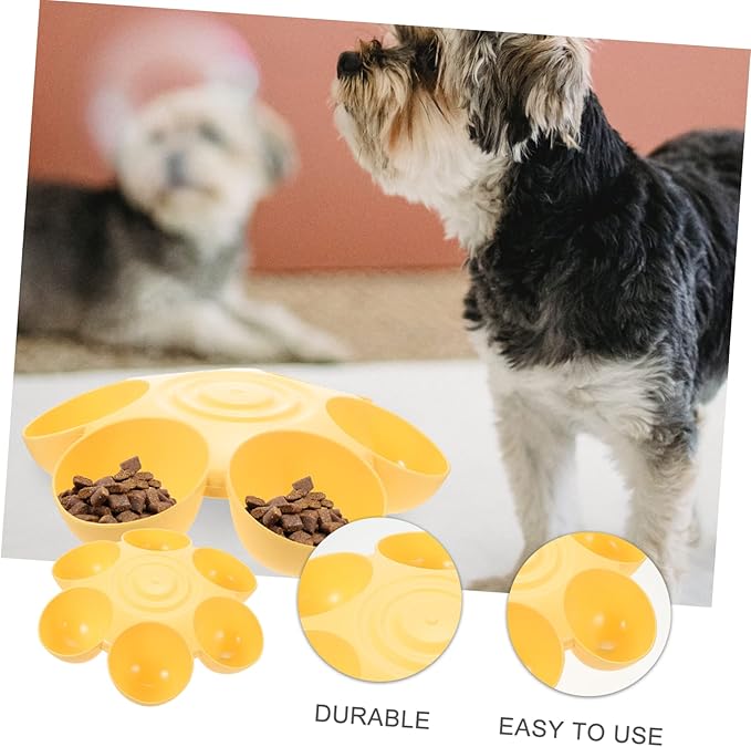 Yardwe Household Pet Food Bowl Decorative Multi-pet Feeder - Image 5