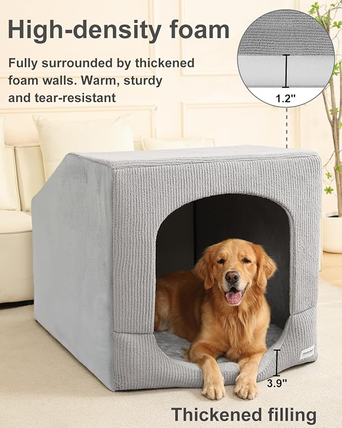 Hovicaed Indoor Dog House for Extra Large Medium Small Sized Dogs - Image 5