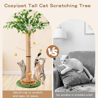 45" Tall Cat Scratching Post - Image 6