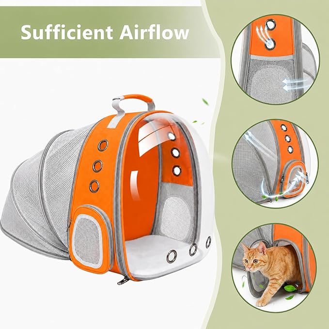 Pet Carrier Backpack Expandable - Image 6