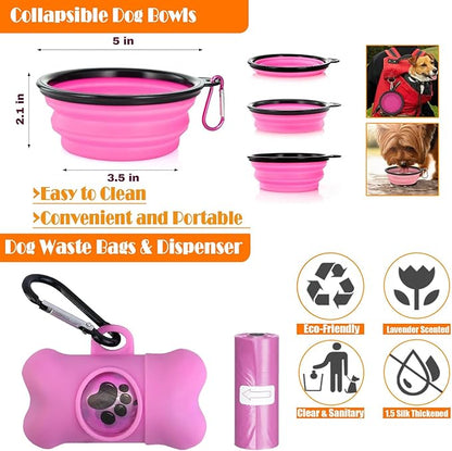 LOBEVE No Pull Dog Harness, Collar & Leash Set | Includes Dog Seat Belt - Image 8