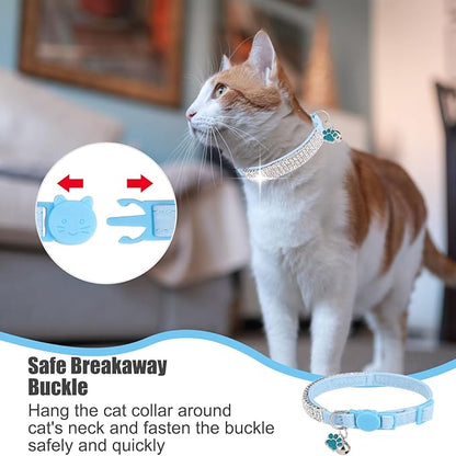 EXPAWLORER Soft Velvet Safe Cat Collars - Image 6