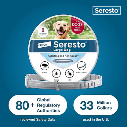 Seresto Large Dog Vet-Recommended Flea & Tick Treatment & Prevention Collar - Image 7