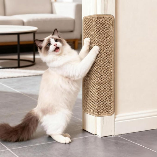 ENONCI Door Protector from Cat Scratching 19.6" x 7.8" Cat Wall Corner Scratcher by ENONCI