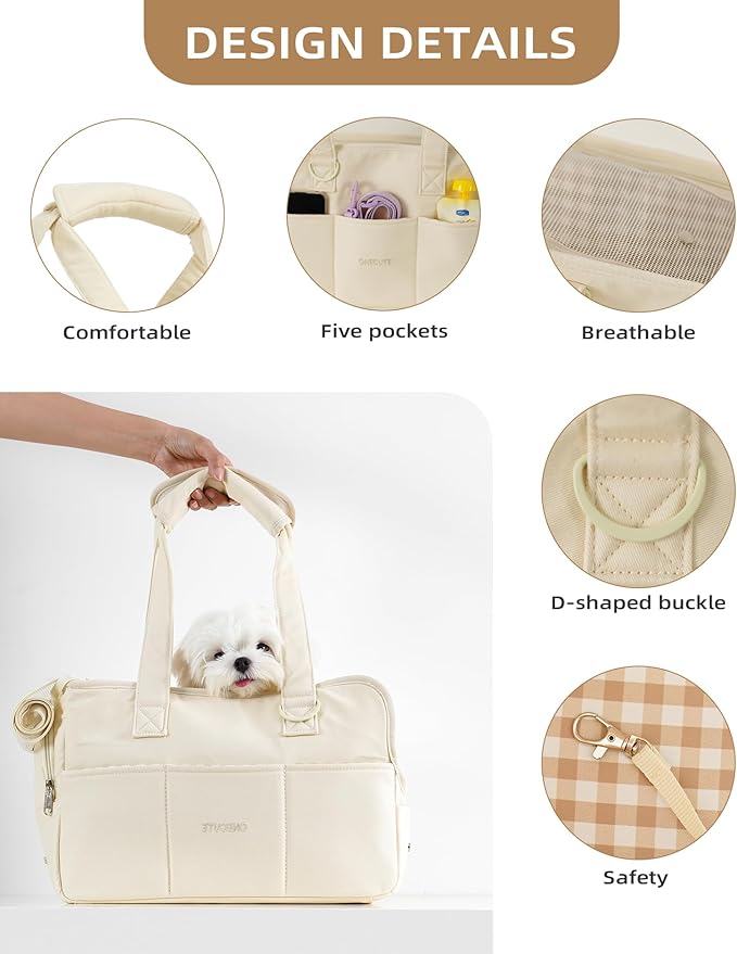 ONECUTE Dog Carrier for Small Dogs Rabbit cat - Image 5