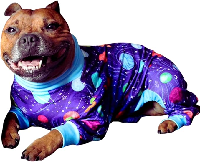 Spark Paws Dog Pajama, Dog Recovery Suit Male, Ultra-Soft and 4-Way Stretch by SparkPaws