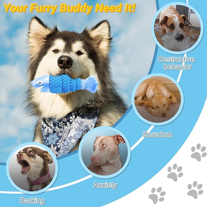 WinTour Tough Dog Toys for Aggressive Chewers, Indestructible Dog Chewers for - Image 2