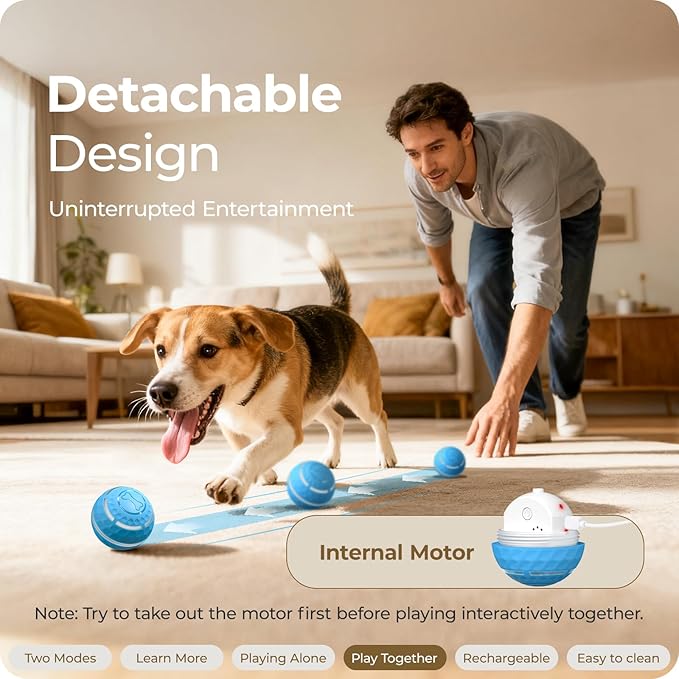 Interactive Dog Toys: Automatic Moving Dog Balls - Image 5