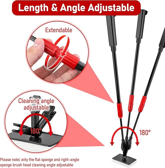 6-in-1 Aquarium Cleaning Tool Aquarium Algae Scraper - Image 4