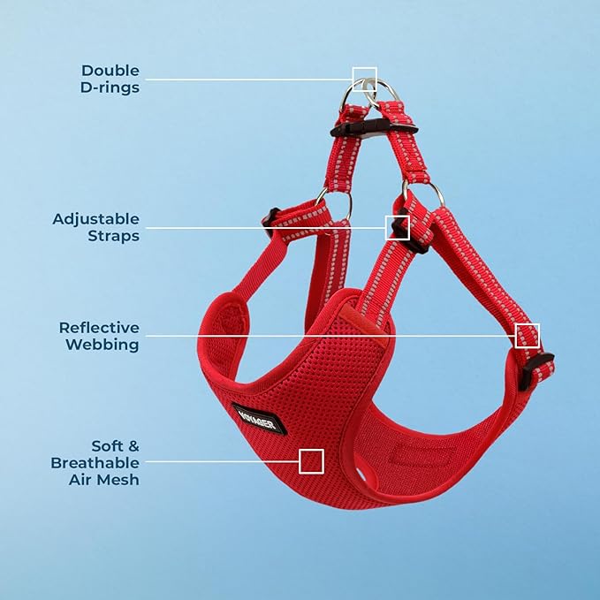 Best Pet Supplies Voyager Adjustable Step-in Flex Breathable Mesh Dog Harness - Image 3