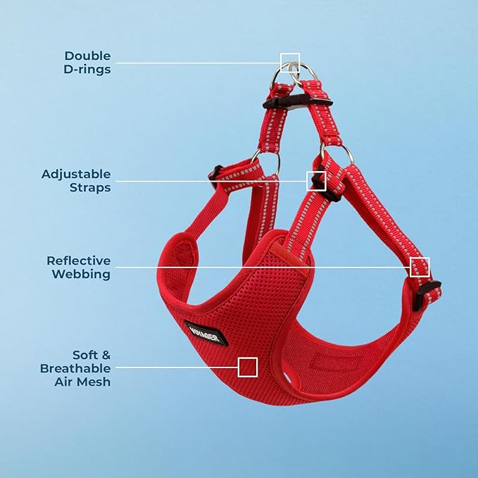 Best Pet Supplies Voyager Adjustable Step-in Flex Breathable Mesh Dog Harness - Image 3