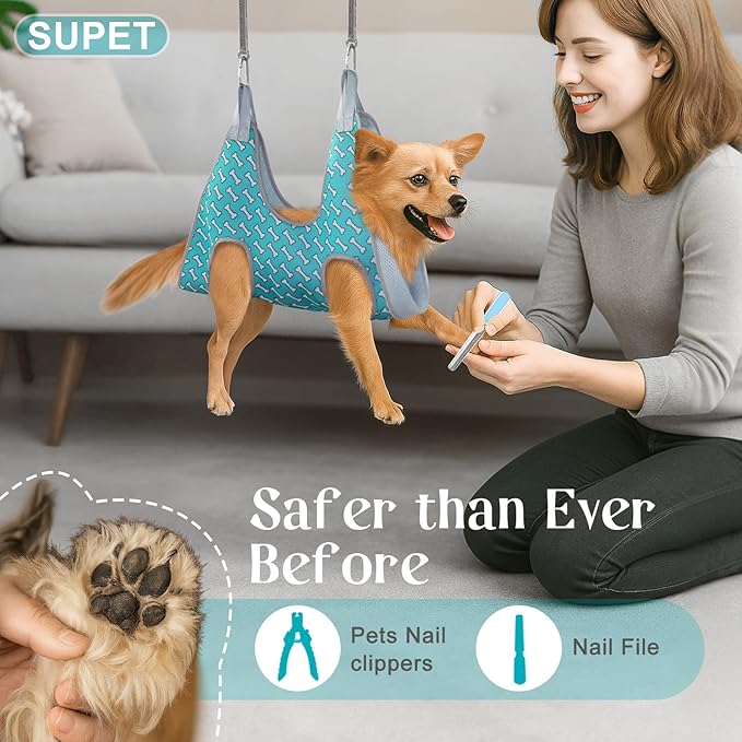 Supet Dog Grooming Hammock Harness - Image 3