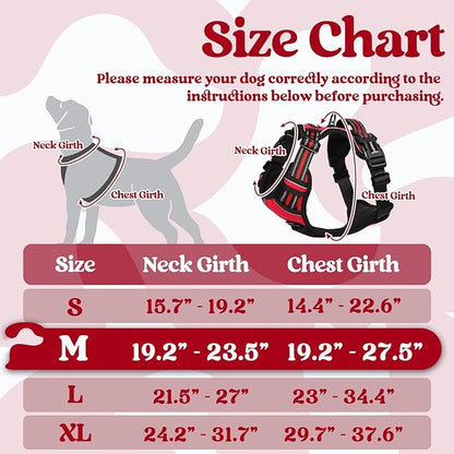 rabbitgoo Dog Harness Medium Sized, No Pull Pet Harness - Image 2