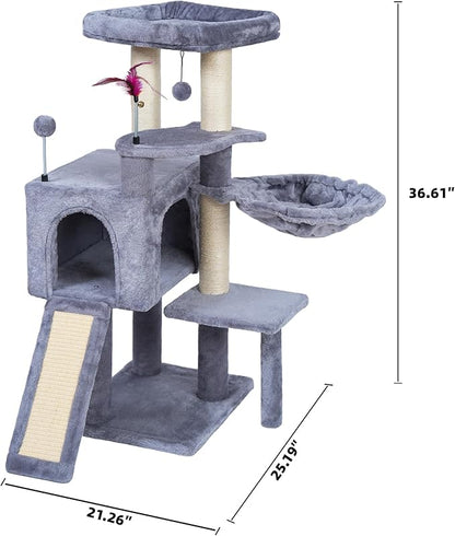 AIWIKIDE Cat Tree Has Scratching Toy - Image 7