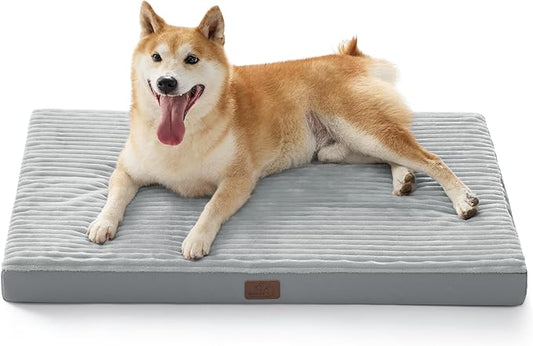 Bedsure ComfyFleece Dog Beds Large Sized Dog- Orthopedic Pet Beds by Unknown