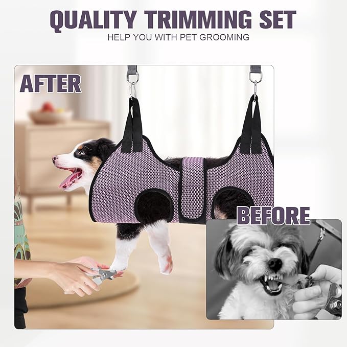 PAWCHIE Dog Grooming Hammock Harness - Image 5