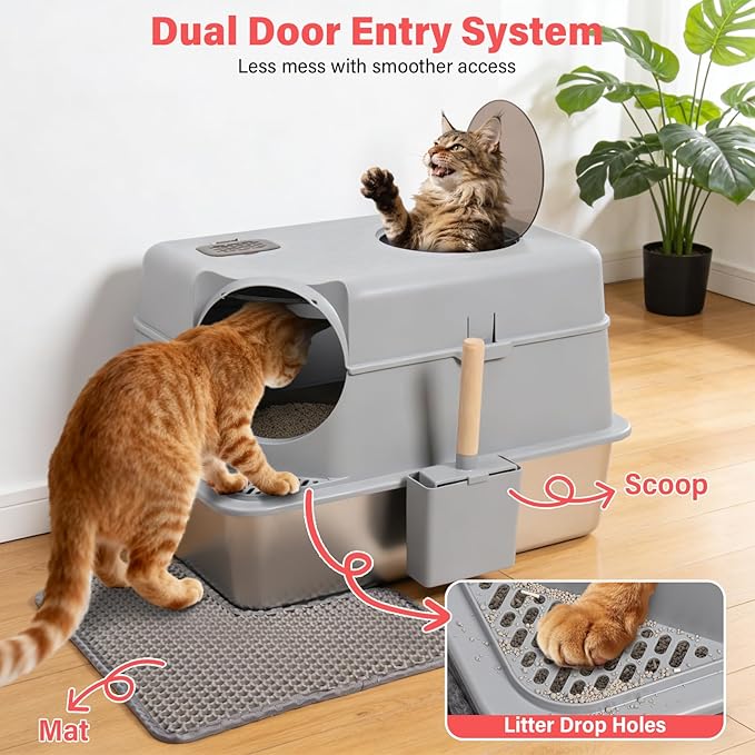Stainless Steel Litter Box - Image 5