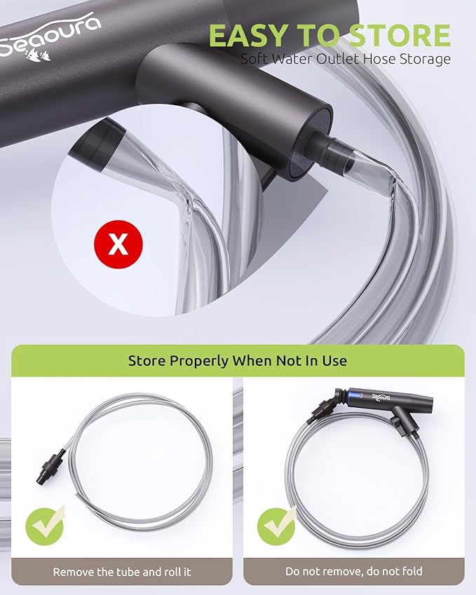 Aquarium Vacuum Gravel Cleaner Adjustable, Aquariums Siphon Fish Tank Cleaner - Image 5