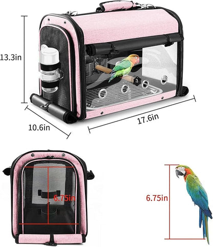 Bird Carrier Bag Bird Travel Cage - Image 6