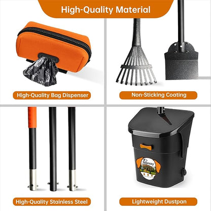 Dog Pooper Scooper with Bags & Dispenser - Image 6