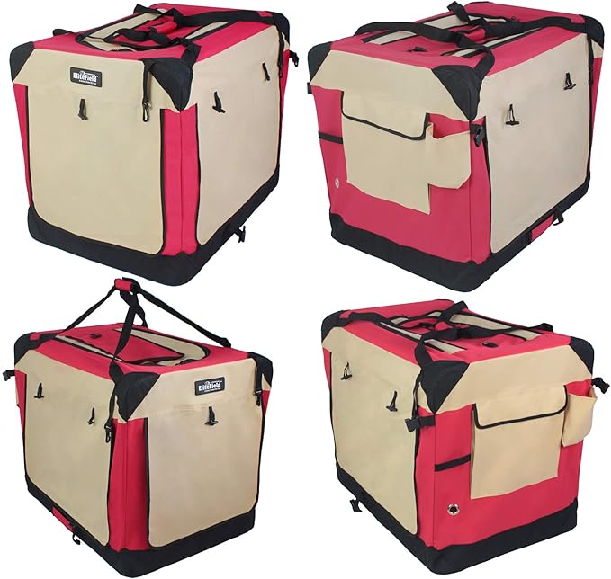 EliteField 4-Door Folding Soft Dog Crate - Image 7