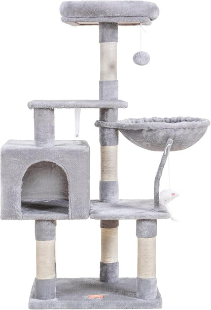 Heybly Cat Tree with Toy, Cat Tower condo by HEYBLY